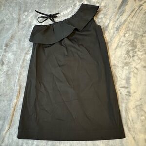 🌟5 for $25 | Crewcuts Elegant Black One-Shoulder Dress

#1376